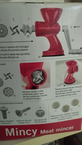 Tritacarne manuale 