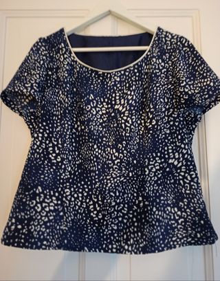 Blusa de manga corta