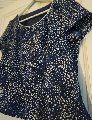 Blusa de manga corta