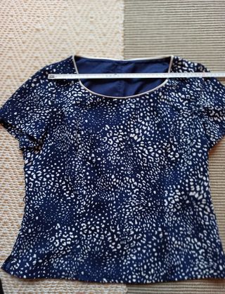 Blusa de manga corta