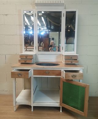 Mueble Lavabo Modernista Restaurado