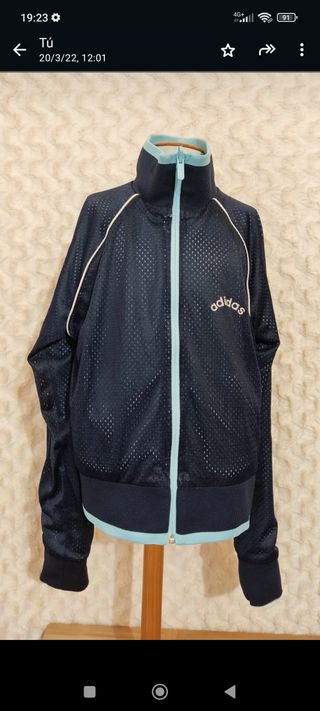 Chaqueta reversible Adidas Originals talla 12(xs)