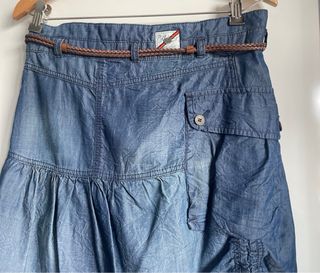 Falda vaquera. Denim. Marca Khujo