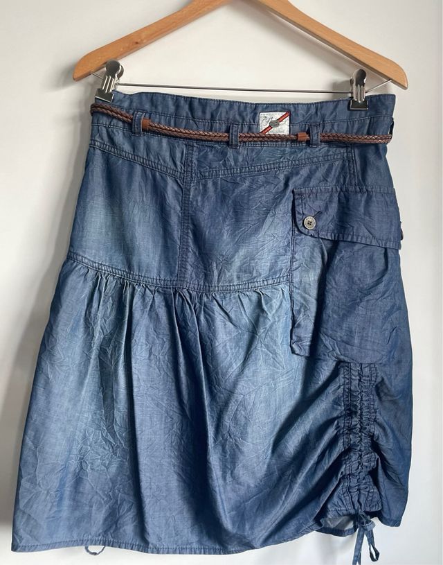 Falda vaquera. Denim. Marca Khujo