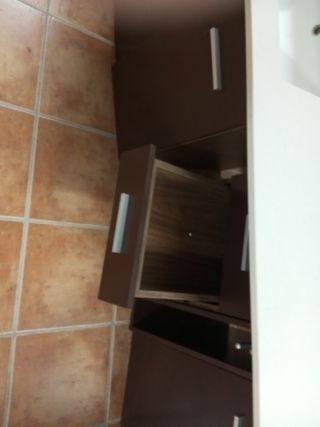 Mueble baño para colgar, completo