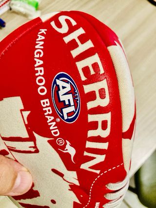 AFL australian football league ball pallone 