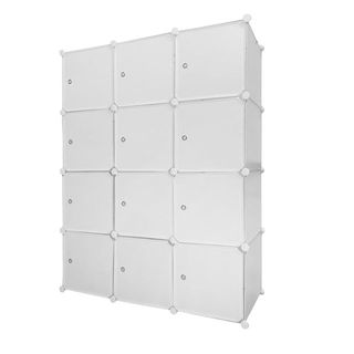 Armario Vestidor Cube 12 Cubos/Puerta Blanco NUEVO