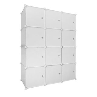 Armario Vestidor Cube 12 Cubos/Puerta Blanco NUEVO