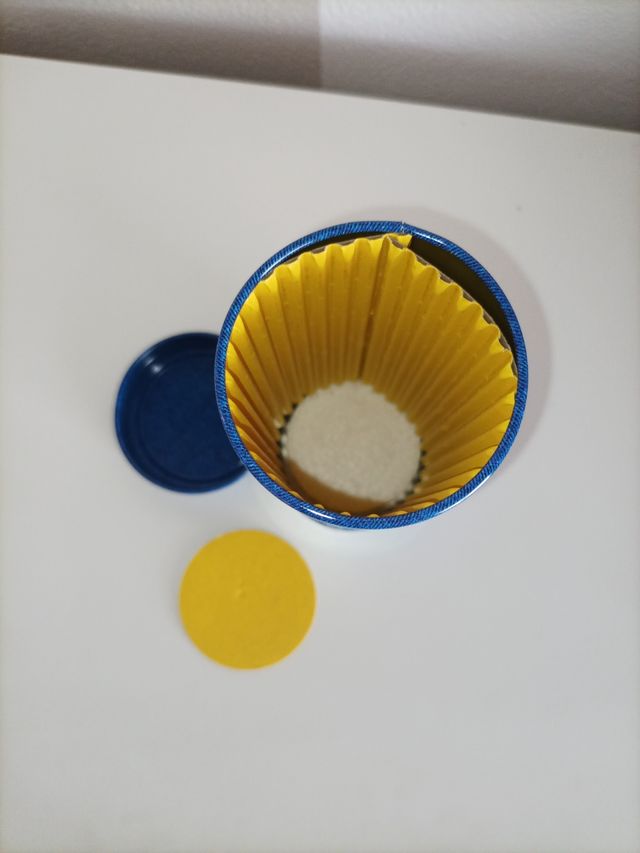 Scatola latta profumo Versace