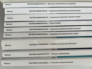 Libros ilerna auxiliar administrativo grado medio