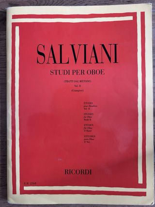 Salviani studi per Oboe Vol. II