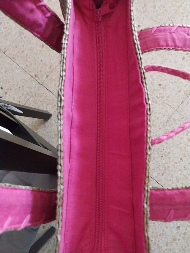 Bolso de mimbre, regalo otro.