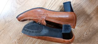 Zapato de mujer de piel núm. 40