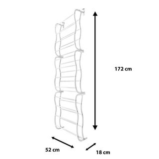 Zapatero Puerta 36 Pares 172x58 Cm Blanco NUEVO