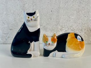 Coppia di gatti dipinti a mano – mod 35