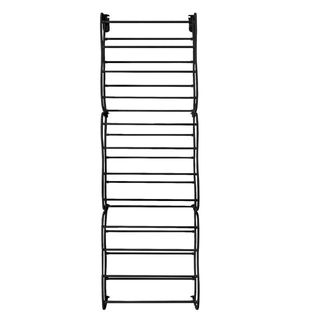 Zapatero Puerta 36 Pares 172x58 Cm Negro NUEVO