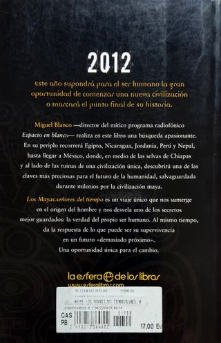 LIBRO 2012 MAYA + REGALO MONOGRÁFICO