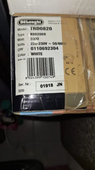 Radiador Eléctrico DeLongui