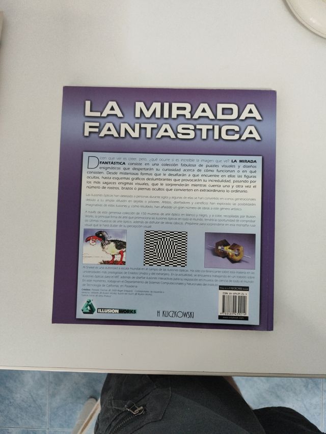 Lote libros Ilusiones ópticas.