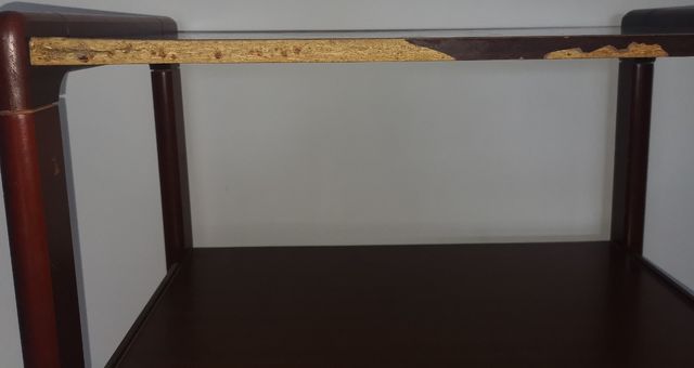 Mesa auxiliar camarera ruedas vintage