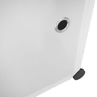 Armario Vestidor Negro 6 Cubos 110x75x47 Cm NUEVO!