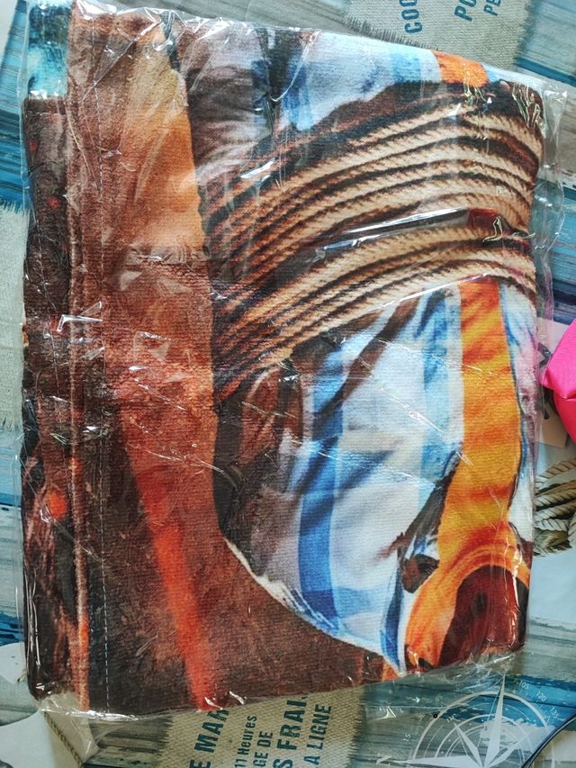 Telo mare con borsetta me contro te 