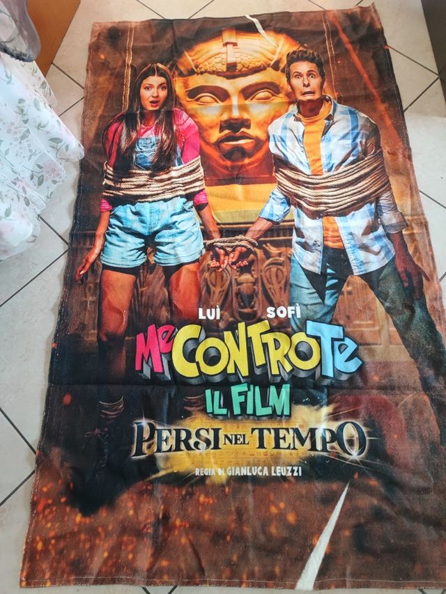 Telo mare con borsetta me contro te 