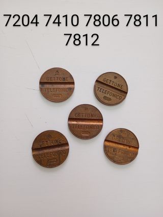 34 GETTONI TELEFONICI (leggi dentro)
