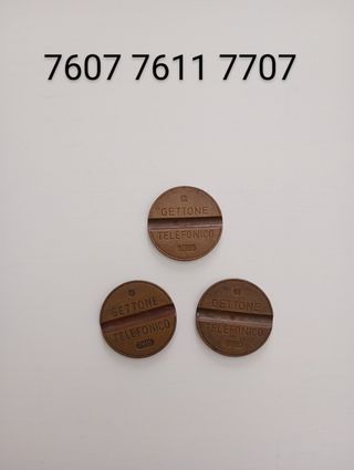 34 GETTONI TELEFONICI (leggi dentro)