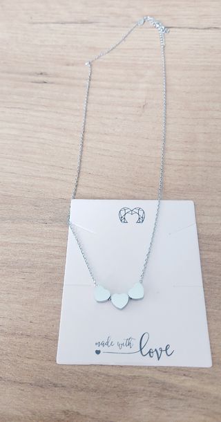 Collar trío de corazones Le Petite Marie