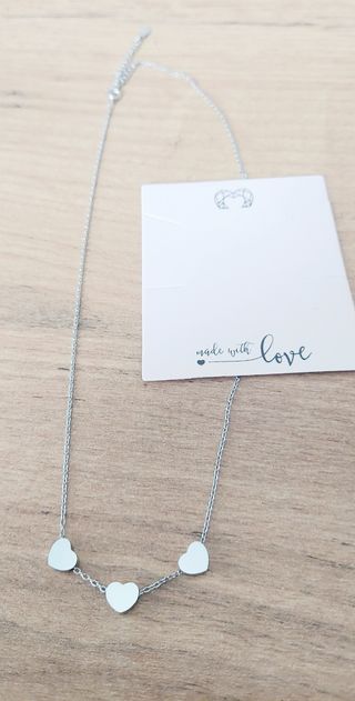 Collar trío de corazones Le Petite Marie
