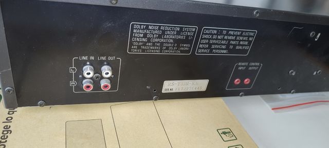 Pletina doble cassette technics RS-T33R