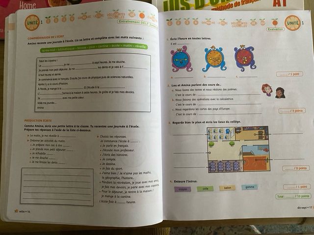 Libro frances Jus d'orange nivel 2 A1