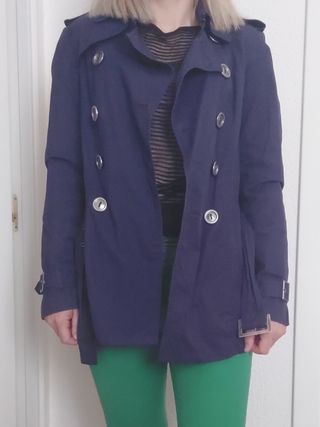 Gabardina de Stradivarius mujer