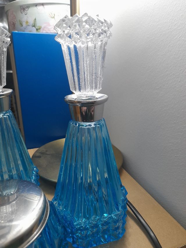 Juego de tocador vintage, años 70