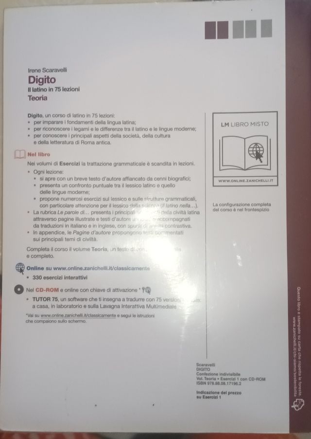 Libri di testo: Latino