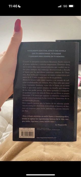 libro “cincuenta sombras liberadas”