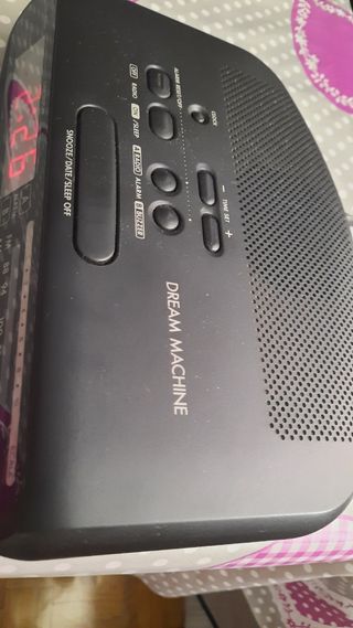Radio/despertador SONY