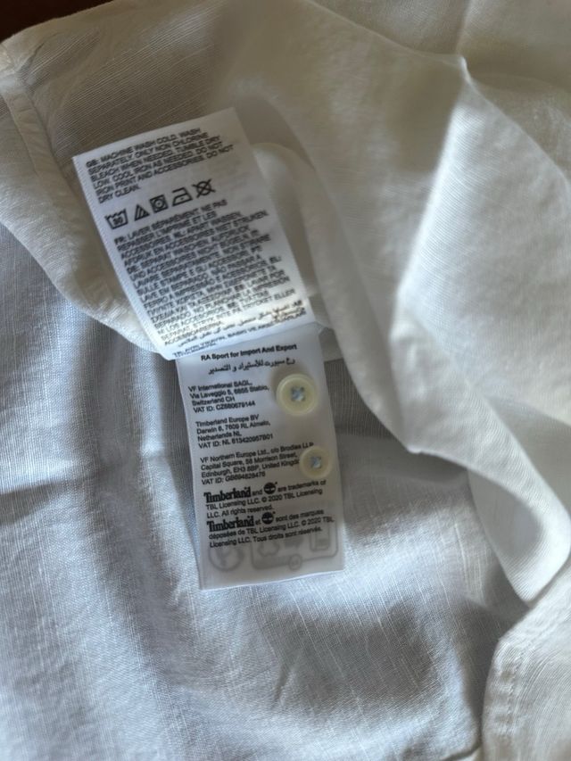 Camicia bianca uomo taglia S