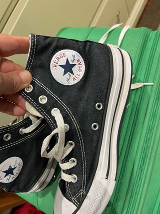 Zapatillas converse talla 36 negras