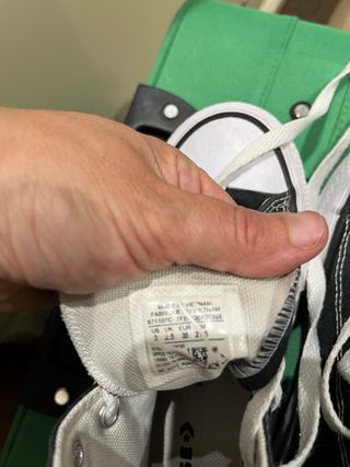 Zapatillas converse talla 36 negras