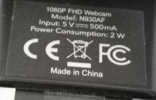 Webcam con micrófono Estéreo