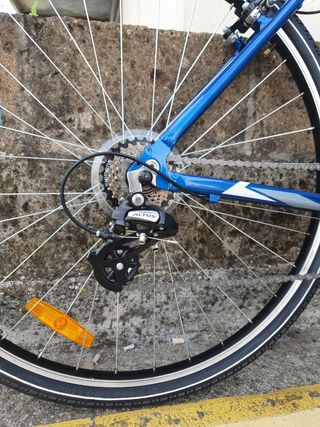 Bici treking, ciudad, 