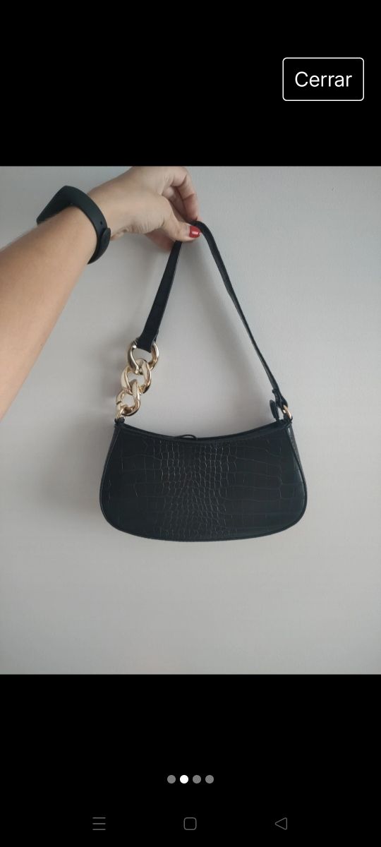 Bolso negro fiesta
