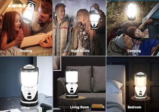 Legazpi Luz de camping recargable, luz de camping