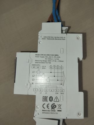 Contador eléctrico trifásico Flex