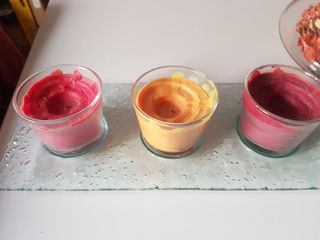 Jarron adorno de cristal fino