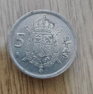Moneda de 5 pesetas de 1983