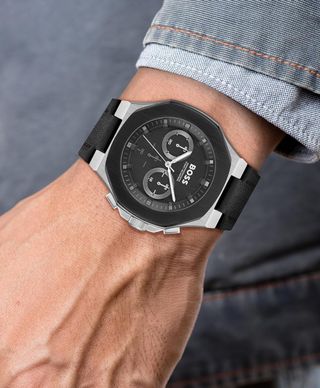 HUGO BOSS Reloj Taper GT Negro