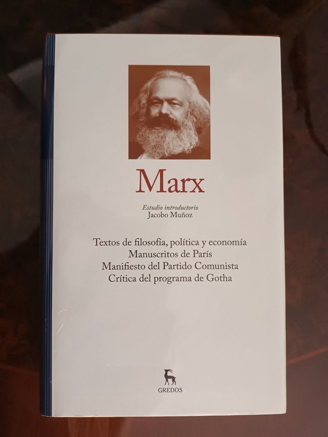 Marx. Editorial Gredos